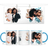 2 Photo Splash Frame Personalised Mug - Custom Photo Upload Gift - 11oz Ceramic - NZ Made