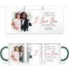 Personalised Couples Photo Mug - I Met You I Liked You I Love You - Romantic Custom Gift - 11oz Ceramic Mug - NZ Made