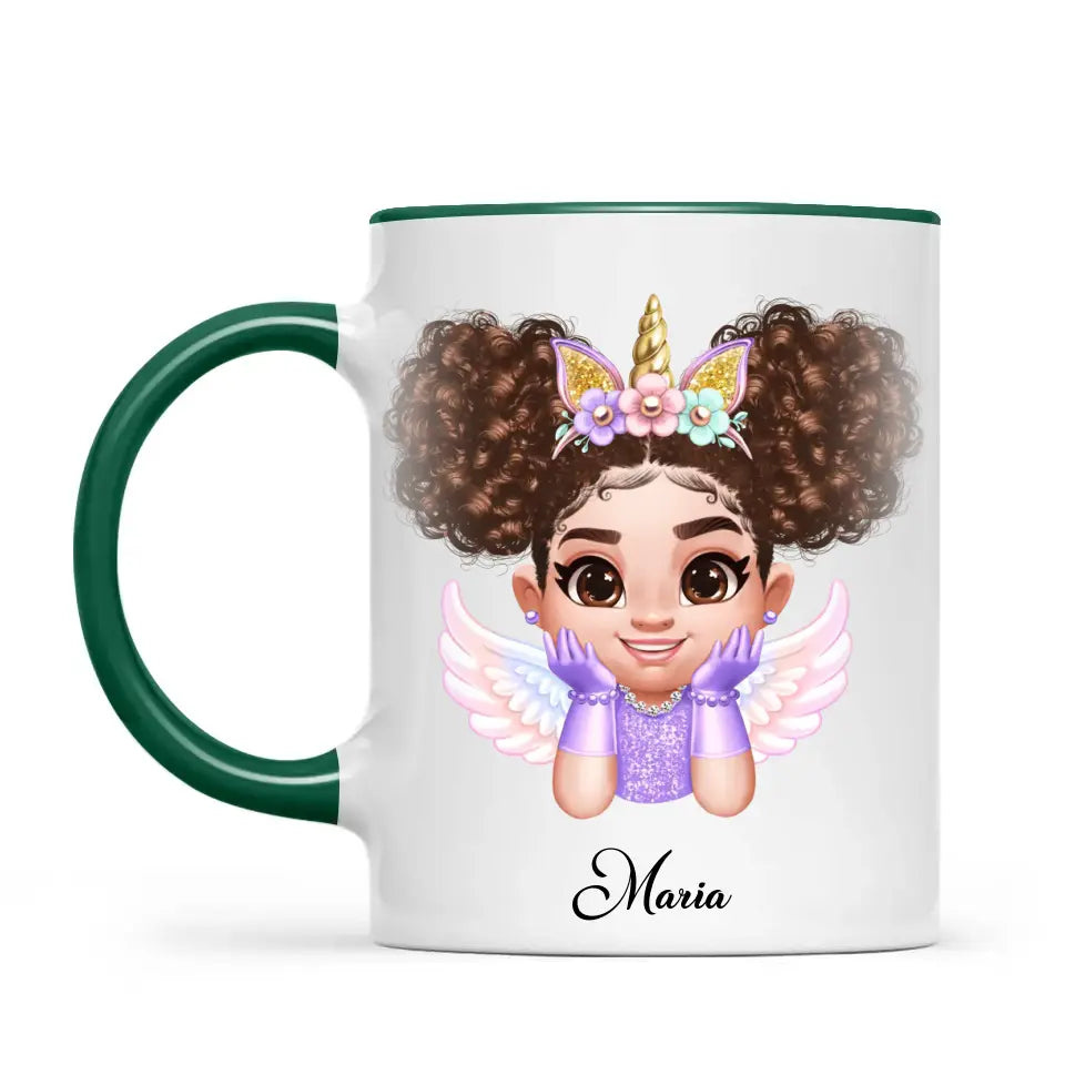 Personalised Princess Kids Cup – Customisable Character & Name