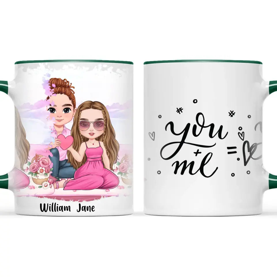 Personalised Romantic Couple Mug – Custom Love Gift for Partners