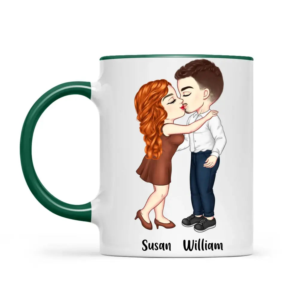 Personalised Romantic Couple Mug – Custom Love Gift for Him & Her