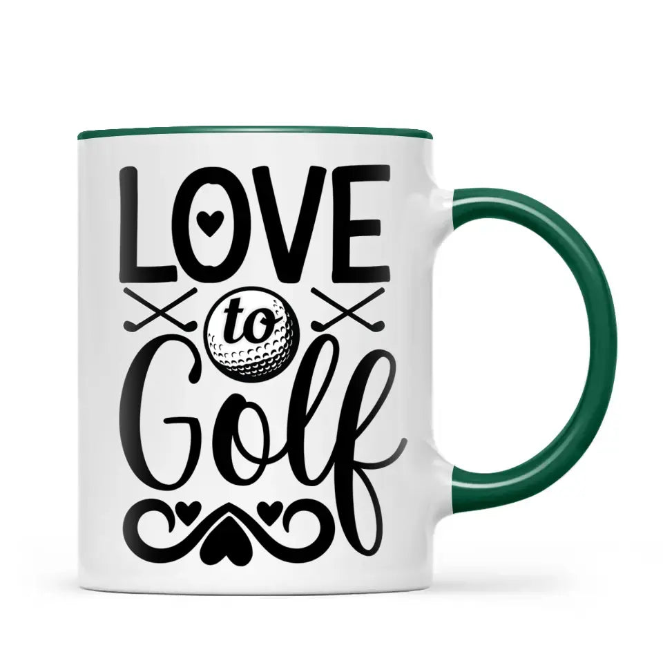 Personalised Golf Mug for Men – Custom Golfers Gift