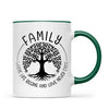 Personalised Family Mug – Cute Chibi Cartoon Style