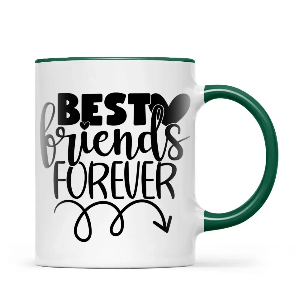 Personalised Best Friends Mug – Customisable Up to 5 Girls