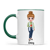 🎓 Personalised Graduation Mug - Customisable Character & Name - Perfect Graduation Gift 🎓