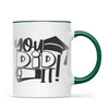 🎓 Personalised Graduation Mug - Customisable Character & Name - Perfect Graduation Gift 🎓