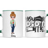 🎓 Personalised Graduation Mug - Customisable Character & Name - Perfect Graduation Gift 🎓
