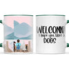 Personalised Kids Pet Mug - Custom Name & Design - Child with Cats & Dogs - Fully Customisable - 11oz Ceramic Mug - NZ Made