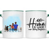Personalised Family & Pets Mug - Custom Name & Design - Mum, Dad, Kids & Pets - Fully Customisable - 11oz Ceramic Mug - NZ Made