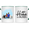 Personalised Couple & Pets Mug - Custom Name & Design - Man & Woman with Cats & Dogs - Fully Customisable - 11oz Ceramic Mug - NZ Made