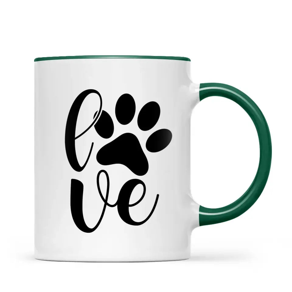 Personalised Pet Lover Mug for Men - Custom Name & Design - Man with Cats & Dogs - Fully Customisable - 11oz Ceramic Mug - NZ Made
