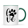 Personalised Pet Lover Mug for Men - Custom Name & Design - Man with Cats & Dogs - Fully Customisable - 11oz Ceramic Mug - NZ Made