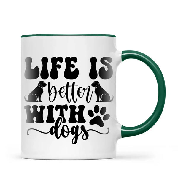 Personalised Pet Lover Mug - Custom Name & Design - Woman with Cats & Dogs - Fully Customisable - 11oz Ceramic Mug - NZ Made