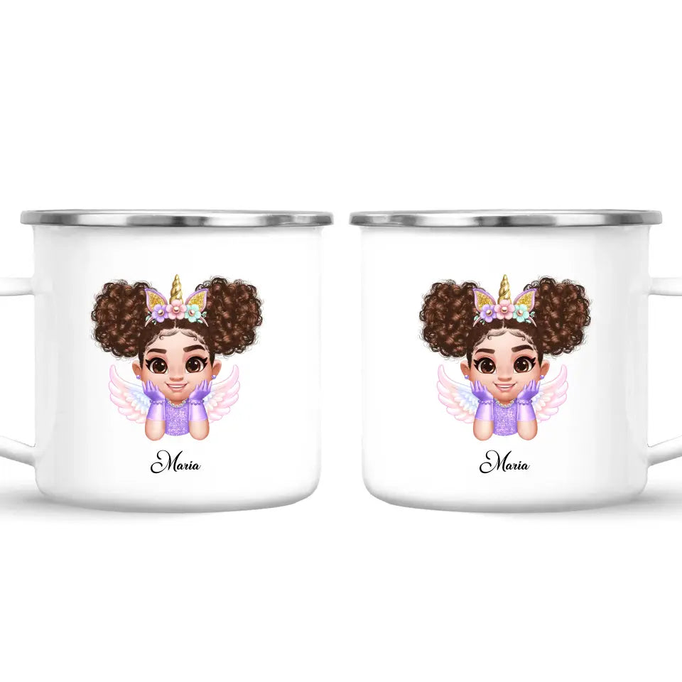 Personalised Princess Kids Cup – Customisable Character & Name