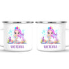 Personalised with Name, Mermaid Kids Mug – Customised Magical Under the Sea Cup for Children – Available in 11oz, 6oz & Enamel Options