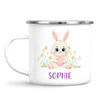 Personalised Bunny Mug - Custom Name Kids Cup - Cute Rabbit Design - 11oz or 6oz - NZ Made