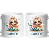 Personalised with Name, Mermaid Princess Kids Mug – Custom Ocean Fantasy Cup for Children – Available in 11oz, 6oz & Enamel