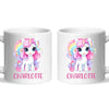 Personalised with Name, Magical Unicorn Kids Mug – Custom Unicorn Cup for Children – Available in 11oz, 6oz & Enamel Options