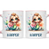 Personalised with Name, Mermaid Princess Kids Mug – Custom Ocean Fantasy Cup for Children – Available in 11oz, 6oz & Enamel
