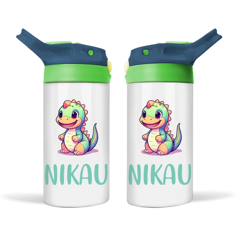 Personalised Kids Sippy Bottle - Double-Walled Vacuum Insulated