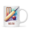 Personalised Cricket Mug with Name – Custom Gift for Future Cricketers