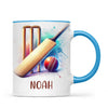 Personalised Cricket Mug with Name – Custom Gift for Future Cricketers