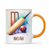 Personalised Cricket Mug with Name – Custom Gift for Future Cricketers