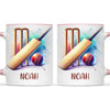 Personalised Cricket Mug with Name – Custom Gift for Future Cricketers