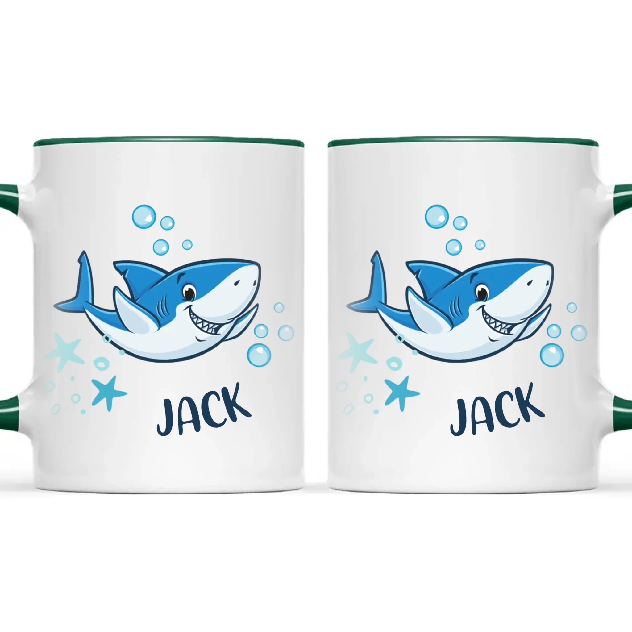 Personalised Little Blue Shark Kids Mug