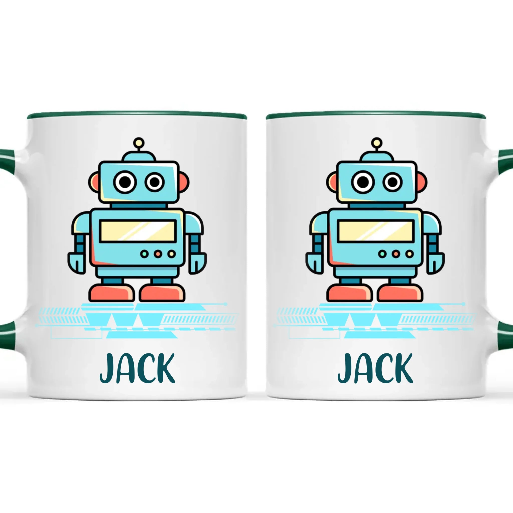 Personalised Robot Buddy Kids Mug