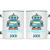 Personalised Robot Buddy Kids Mug