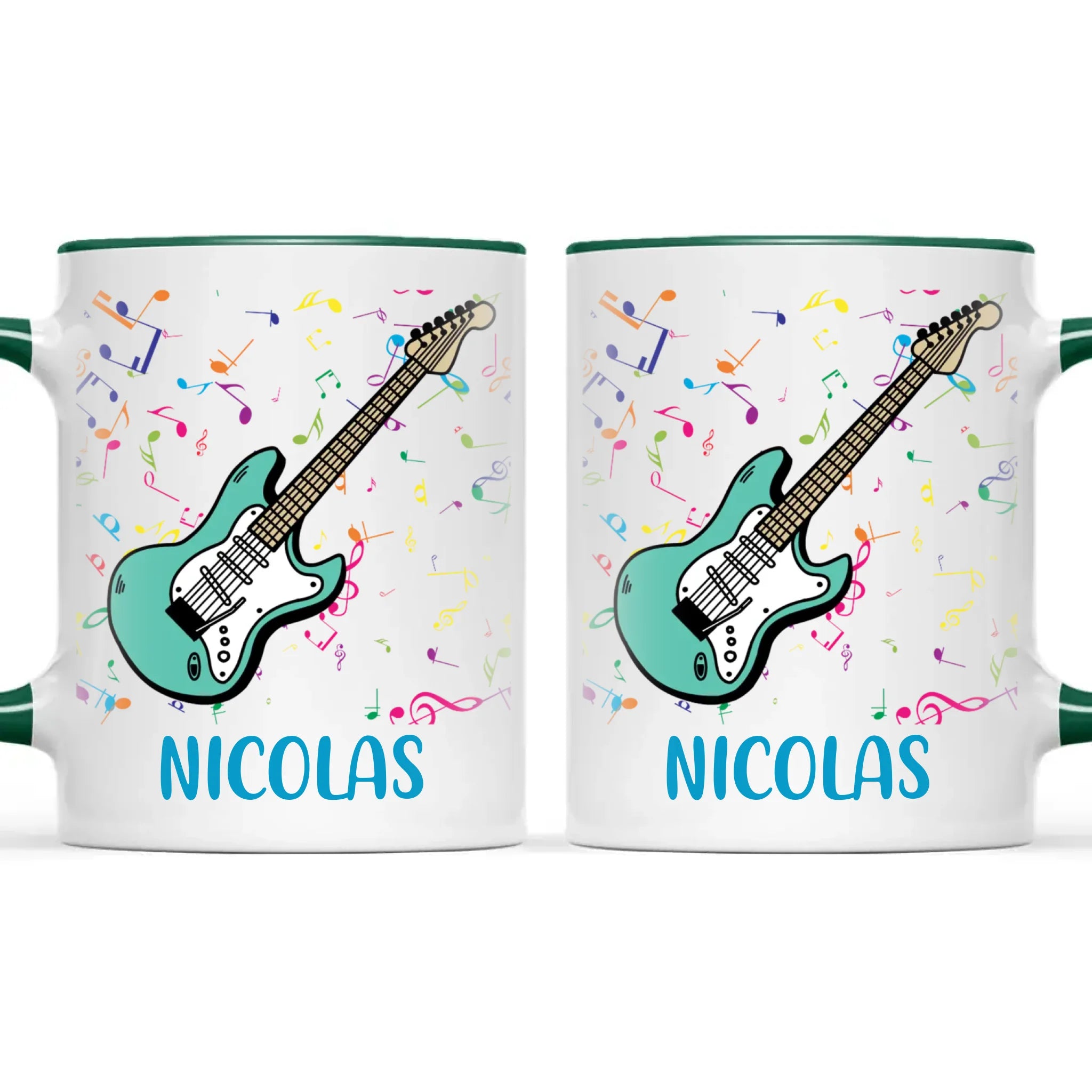 Personalised Rockstar Guitar Kids Mug