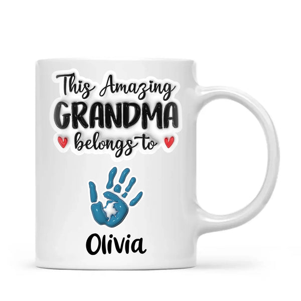 This Awesome Grandma Belongs To Mug