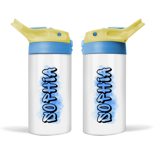 Personalised Name Sippy Drink Bottle