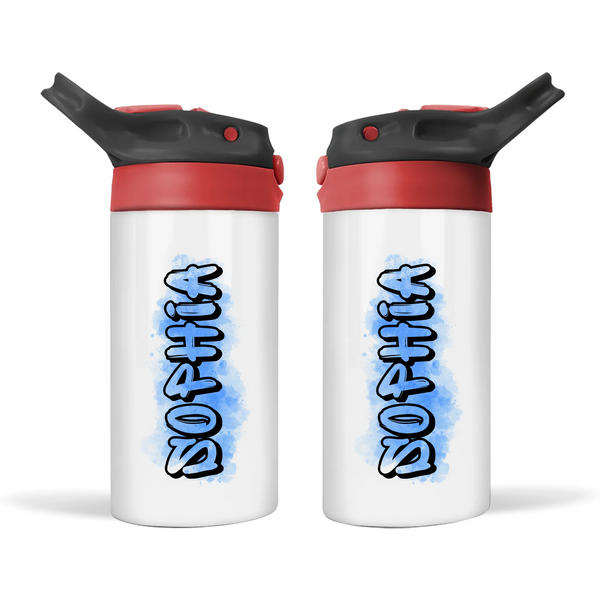 Personalised Name Sippy Drink Bottle