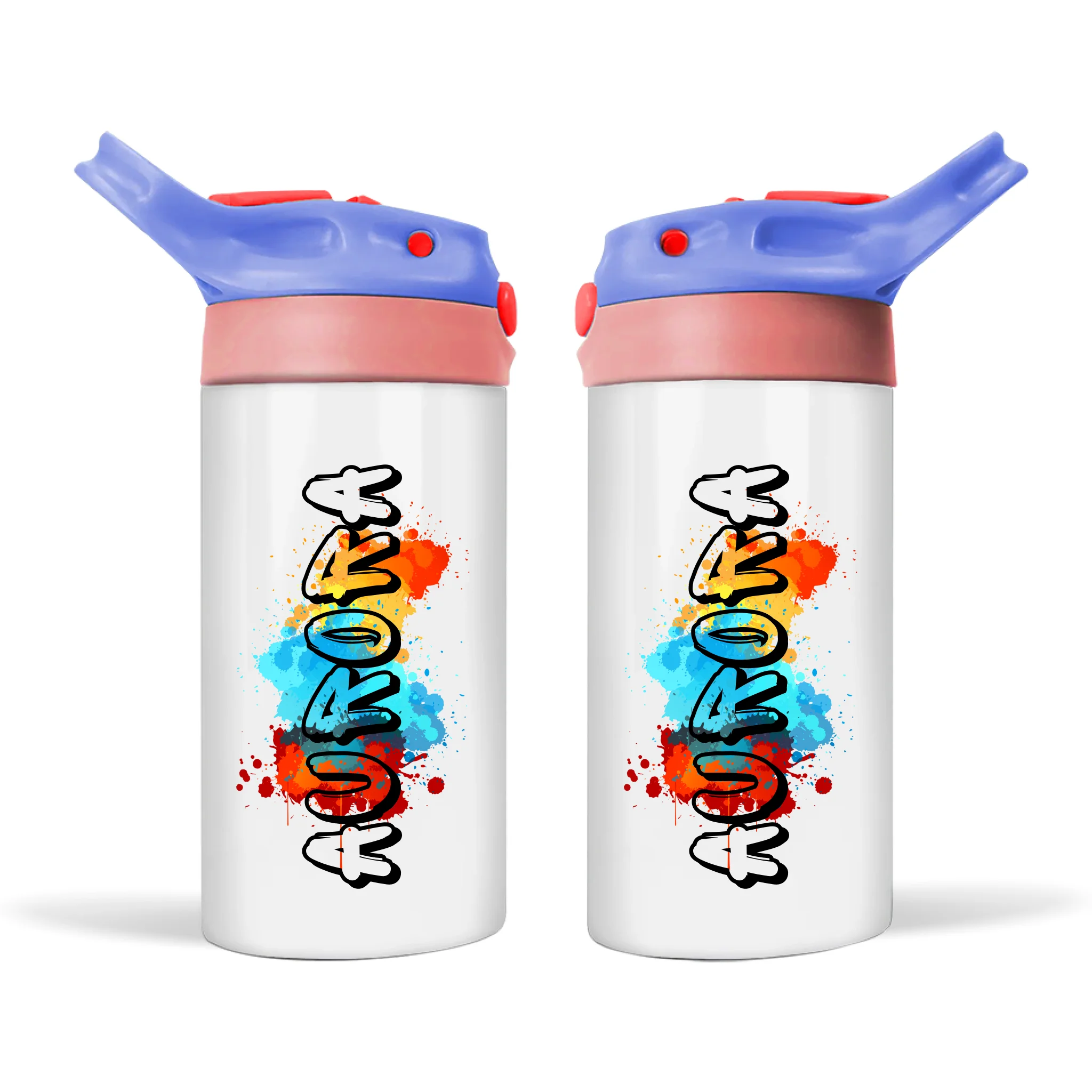 Personalised Name Sippy Drink Bottle