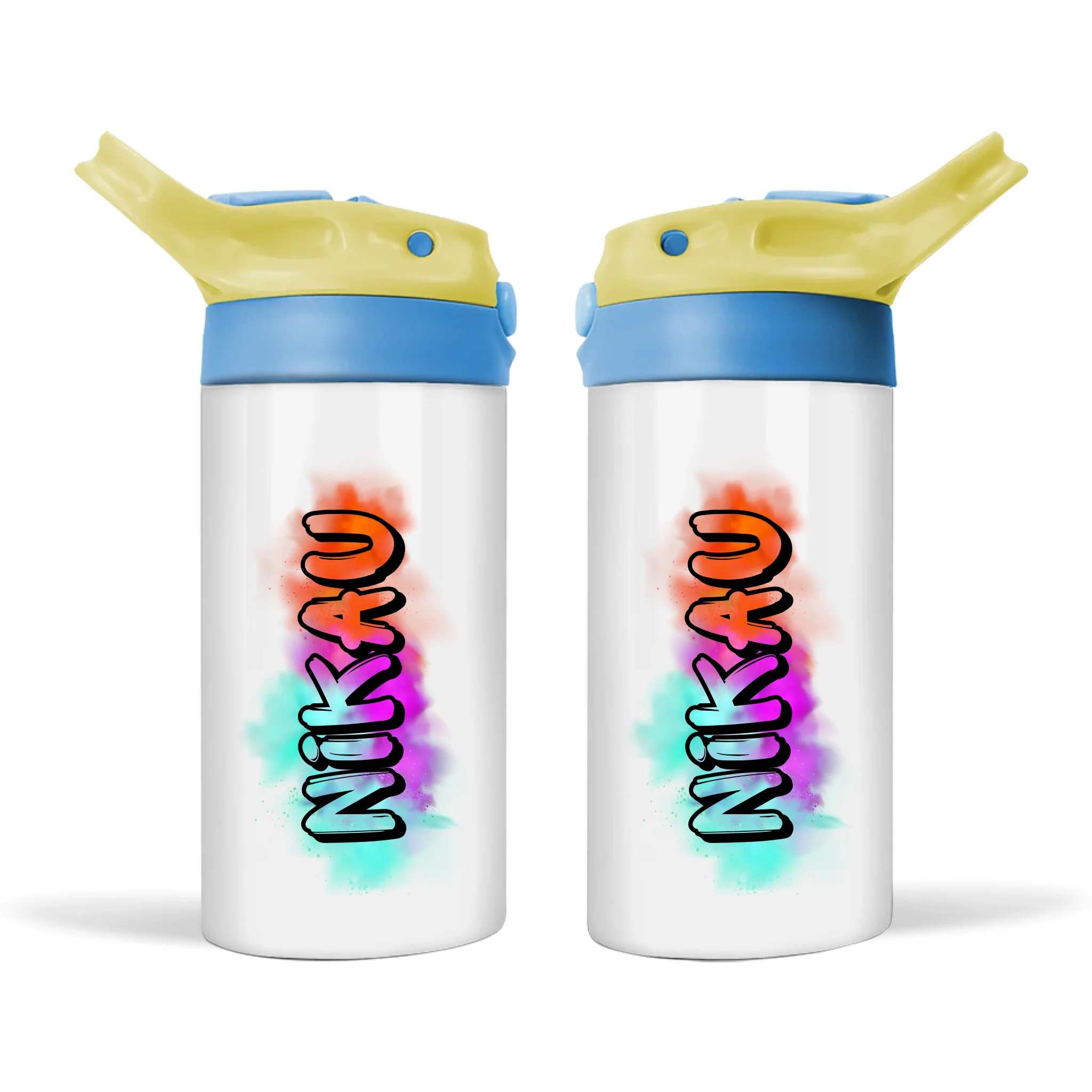 Personalised Name Sippy Drink Bottle