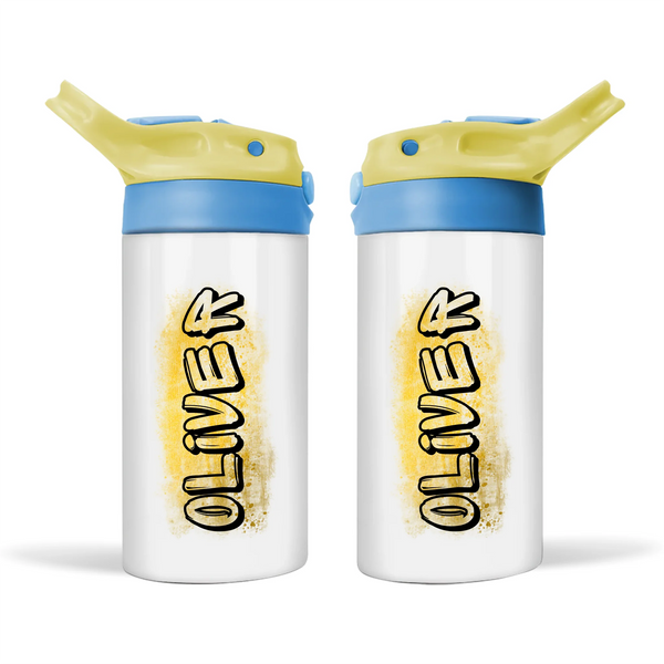 Personalised Name Sippy Drink Bottle