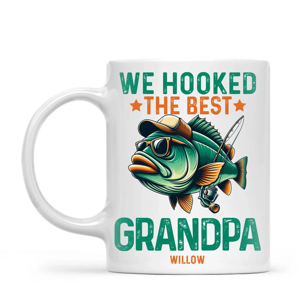 We Hooked The Best Grandpa Mug