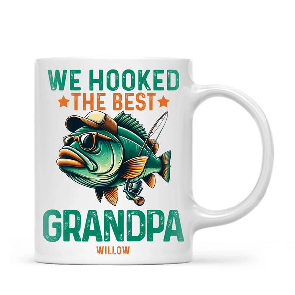 We Hooked The Best Grandpa Mug