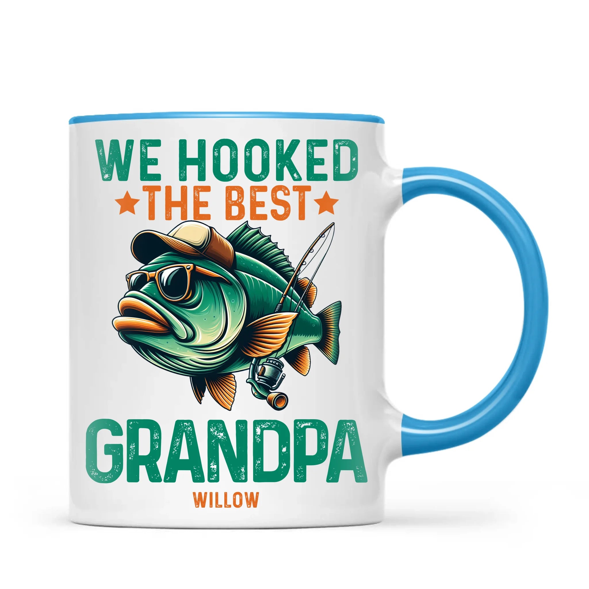 We Hooked The Best Grandpa Mug