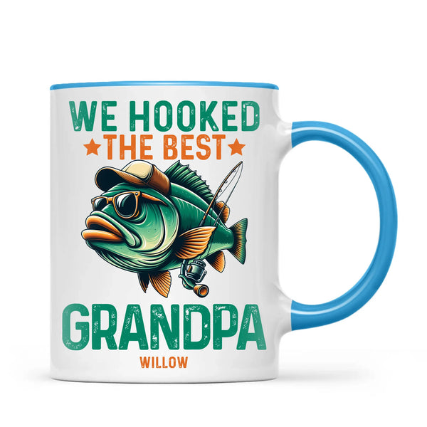 We Hooked The Best Grandpa Mug