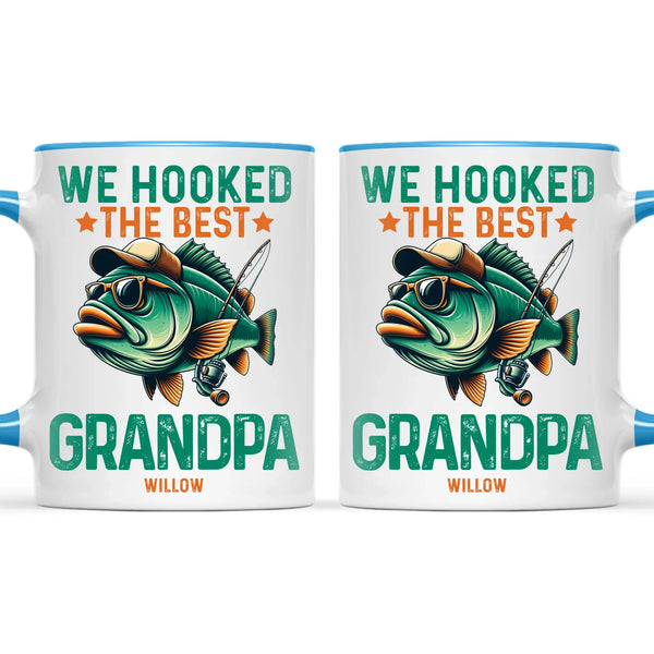 We Hooked The Best Grandpa Mug