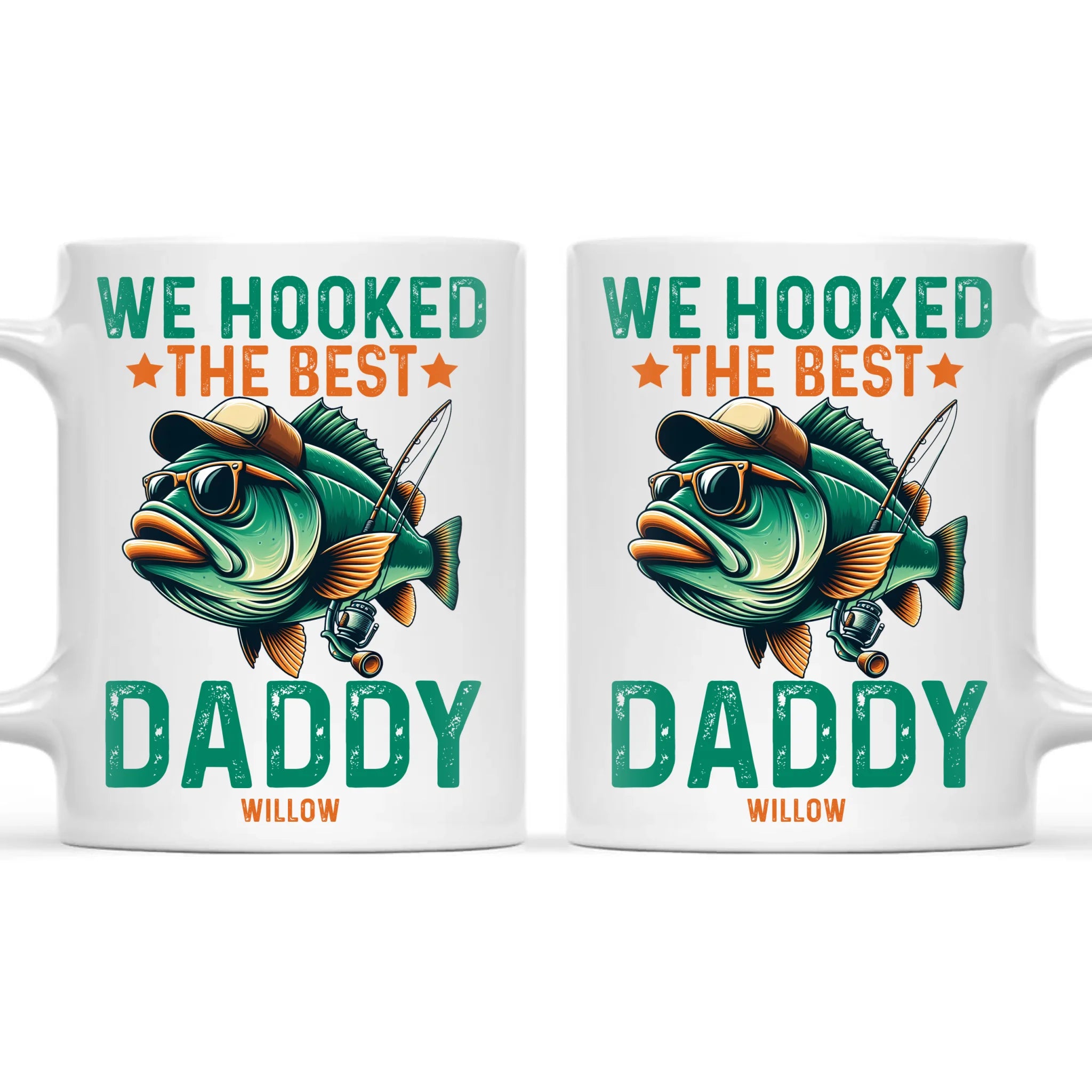 We Hooked The Best Daddy Mug