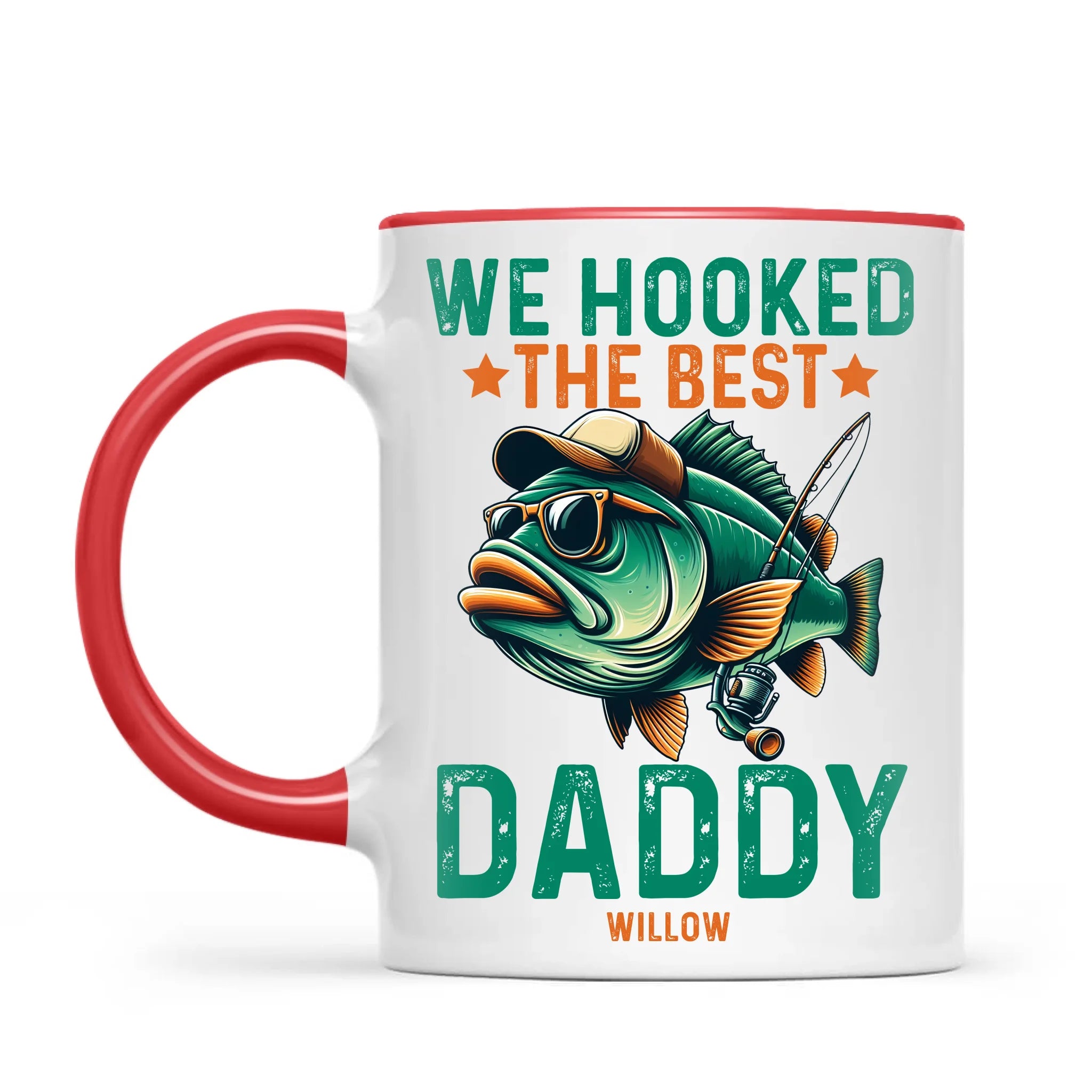 We Hooked The Best Daddy Mug