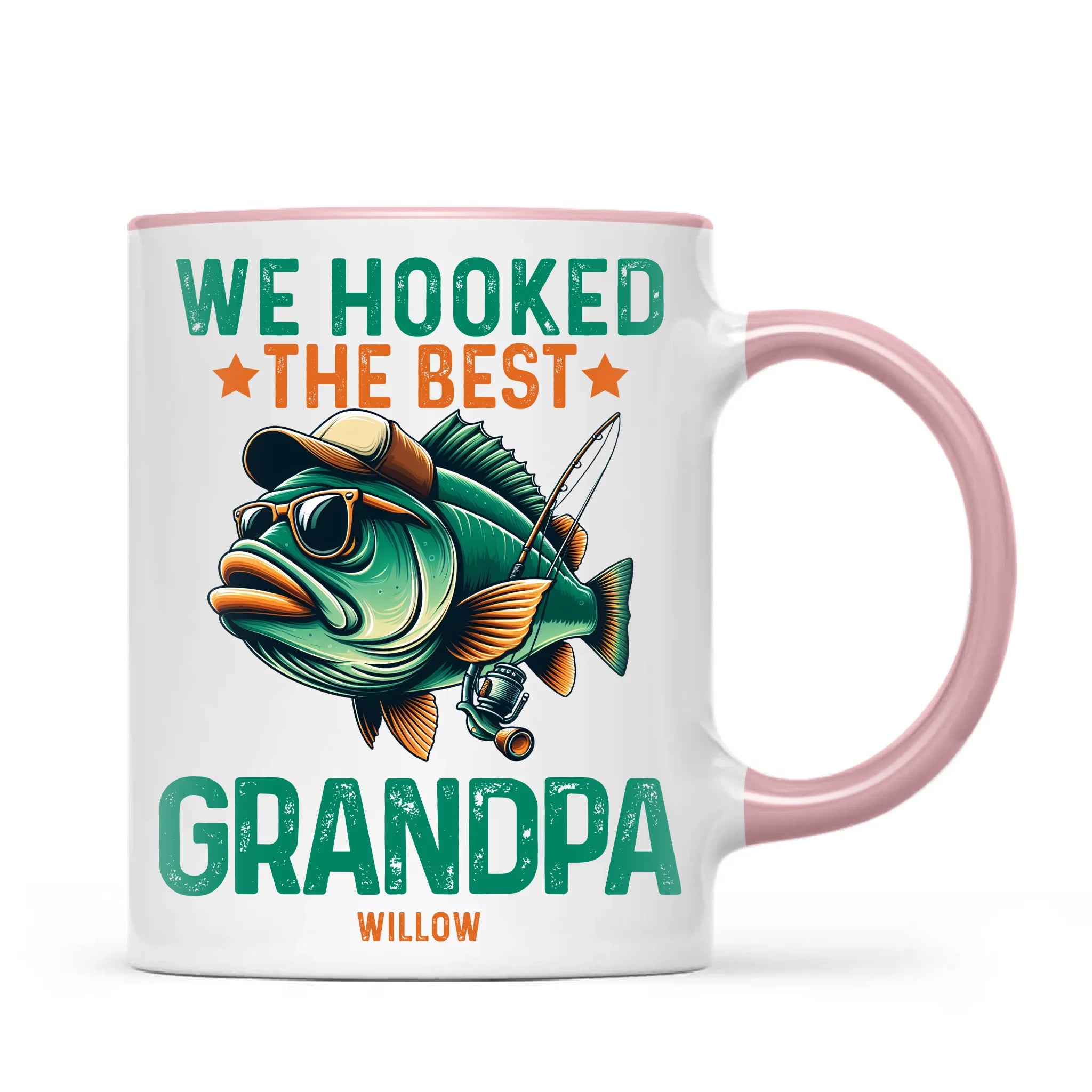 We Hooked The Best Grandpa Mug