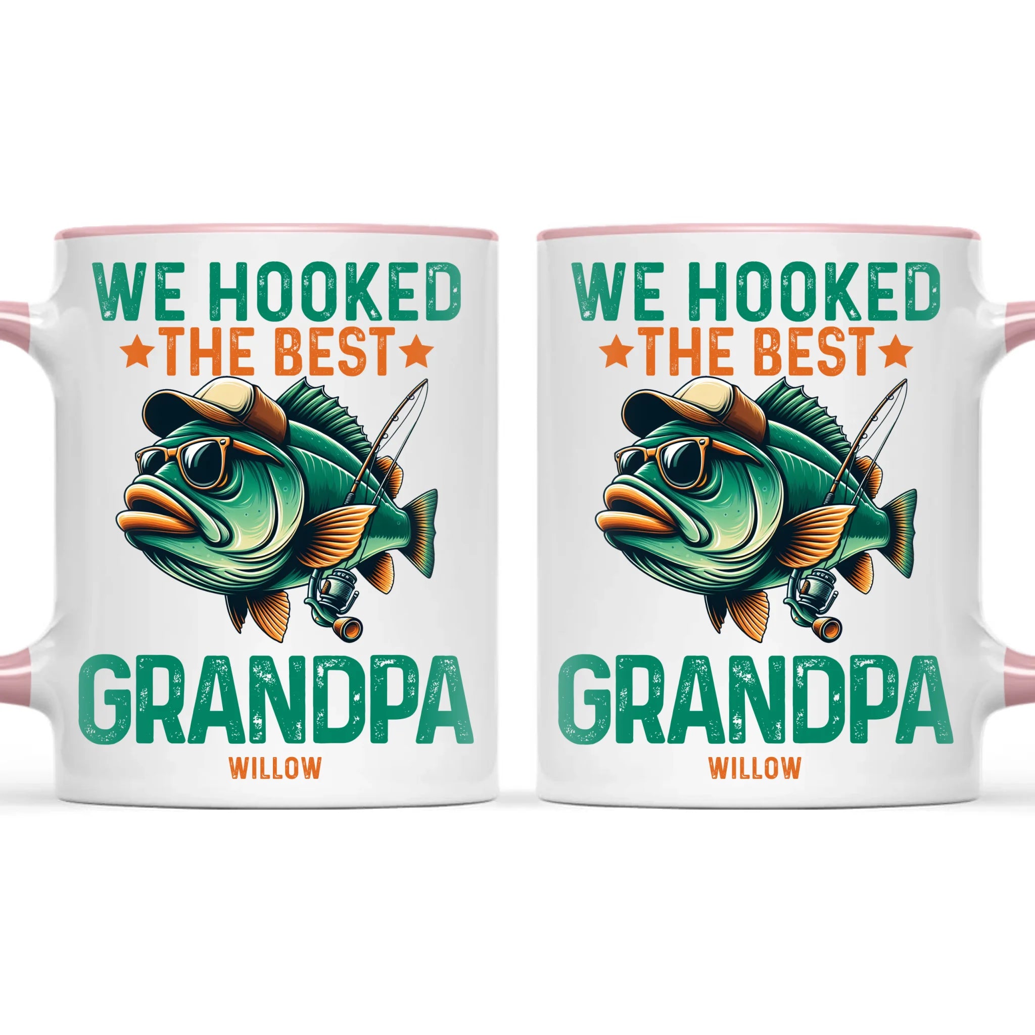 We Hooked The Best Grandpa Mug