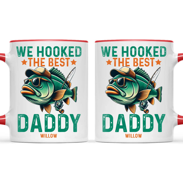 We Hooked The Best Daddy Mug