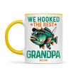 We Hooked The Best Grandpa Mug