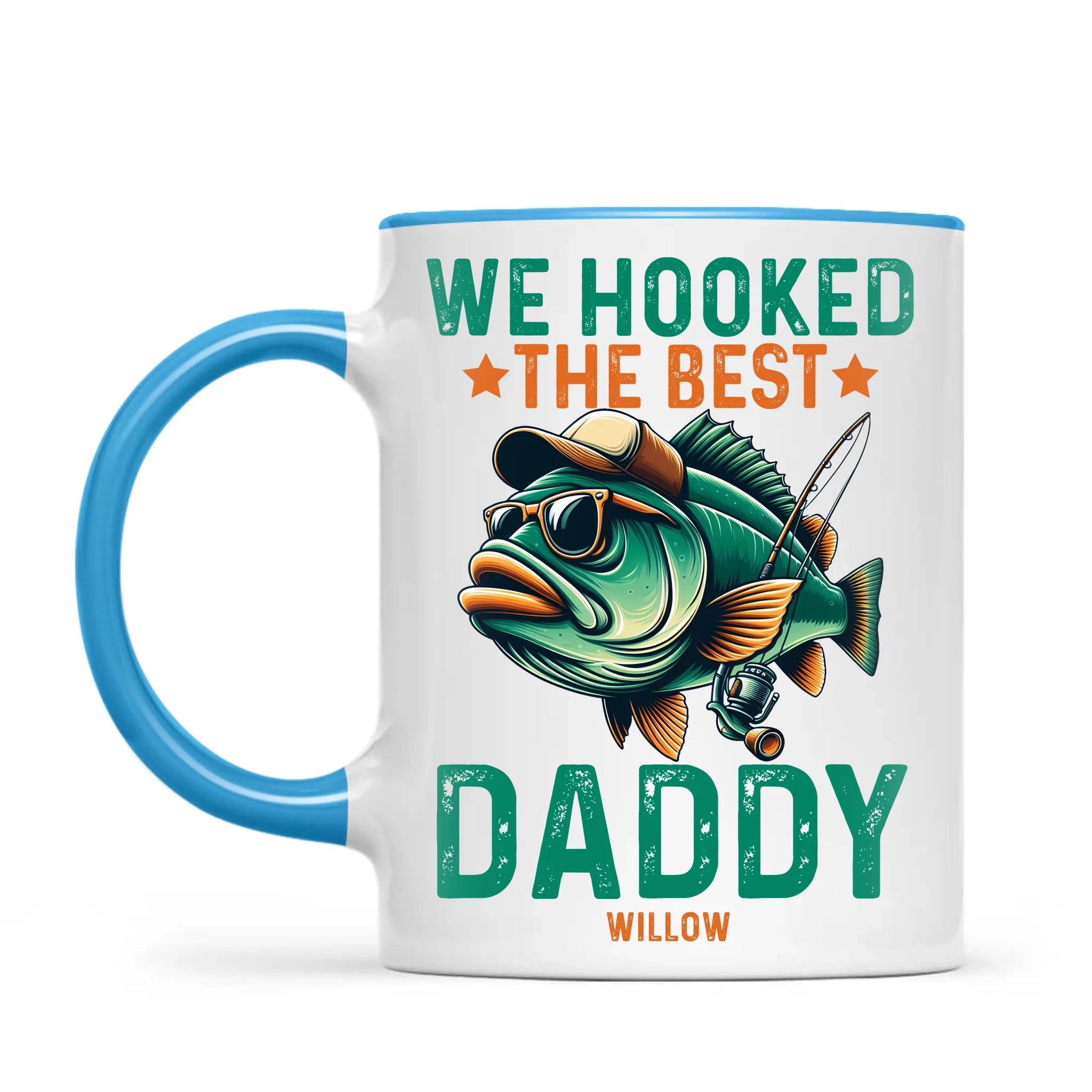 We Hooked The Best Daddy Mug